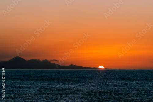 Sunset at Punta Guadalupe © Xiahou