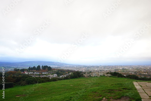 Killiney Hill Viewpoint in Dalkey , Ireland