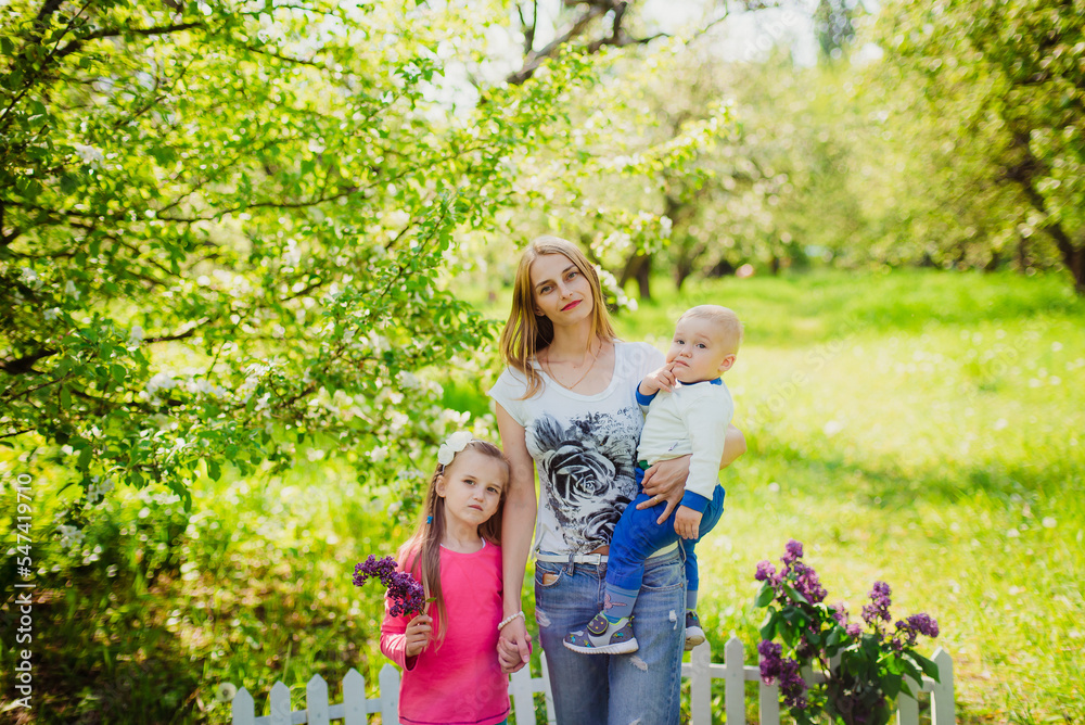 Fototapeta premium parent and child