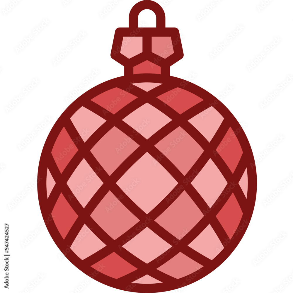 bauble two tone icon bauble two tone icon