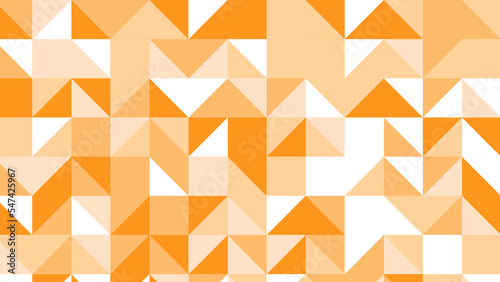 yellow and orange geometric pattern, wallpaper for tile, banner, tableclothe photo