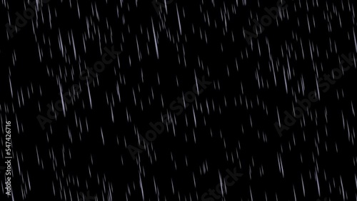 Heavy rain finish, easy to highlight or add to a composition with an alpha layer.