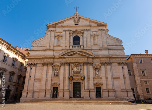 Church of the Gesu in Rome  Italy
