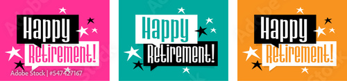 Happy retirement !