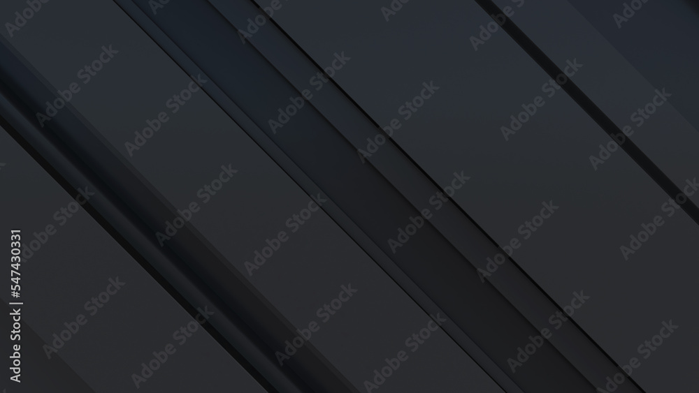 Abstract background,black oblique shape on a black background,3D rendering Abstract background,black oblique shape on a black background,3D rendering