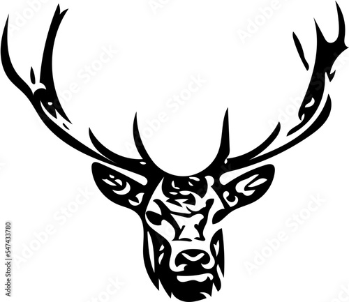 deer head vector