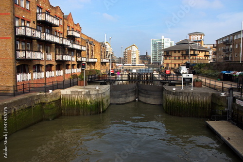 Valokuva Limehouse Ship Lock, Limehouse, London