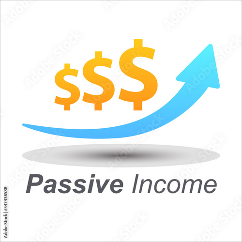 passive income sign