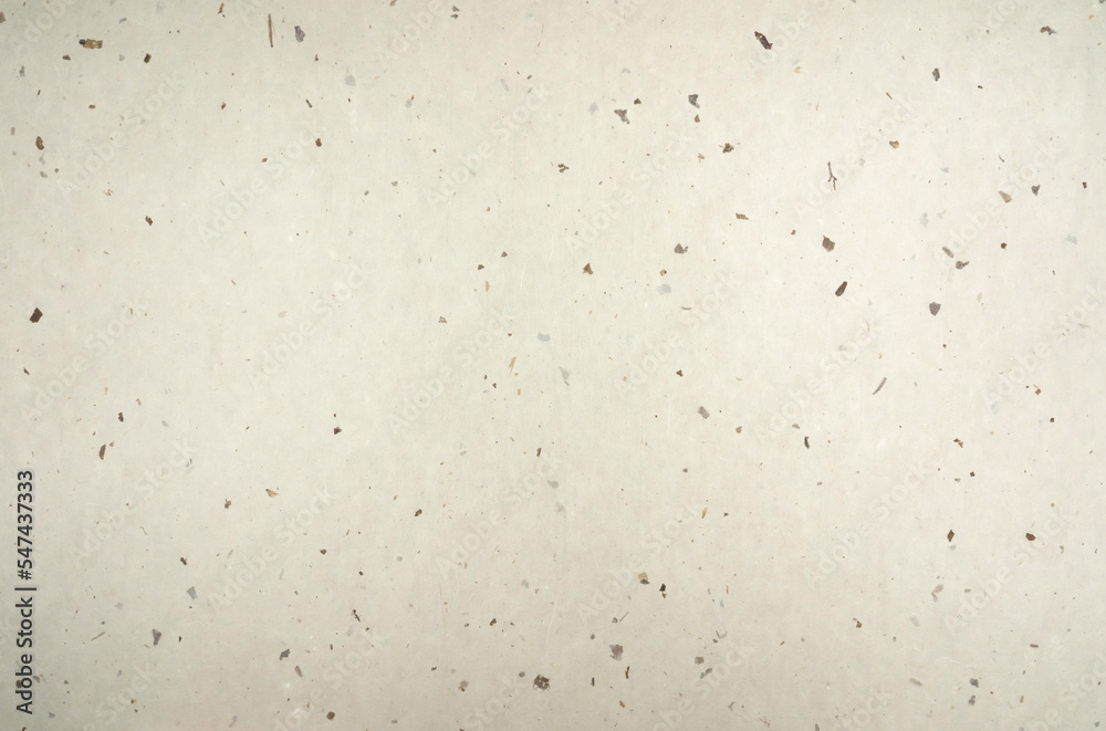 樹皮入り和紙(薄茶)の背景画像 樹皮入り和紙(薄茶)の背景画像