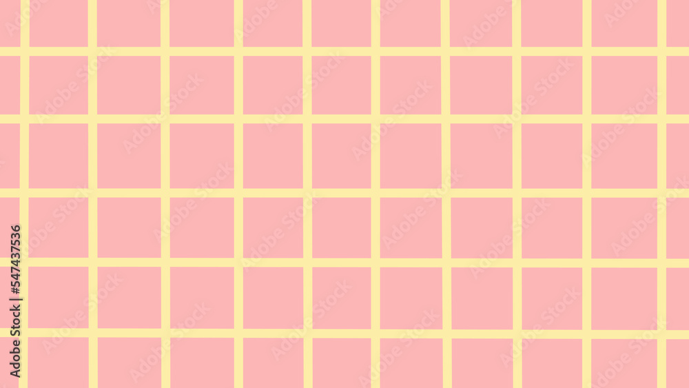 pink and yellow checkered background