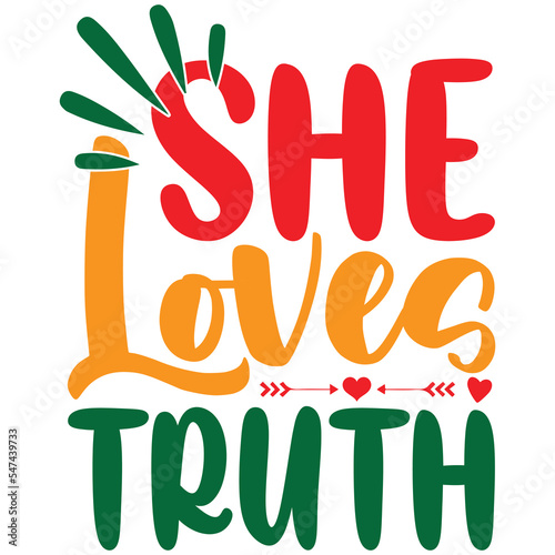 she loves truth