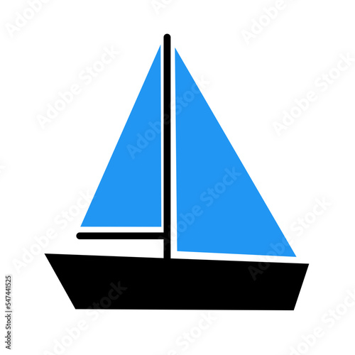 Sailboat Icon Logo