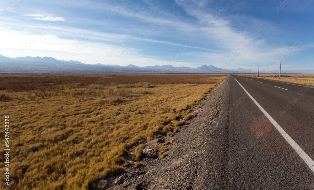 Fototapeta premium View of Atacama desert