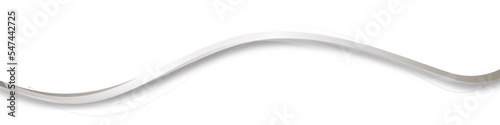 Silber Welle Wellen Band Banner