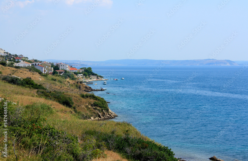 Coast of Pag Island, Croatia
