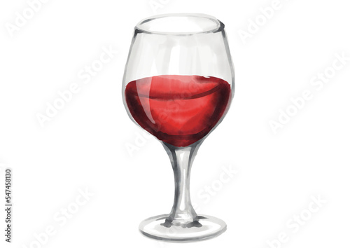 水彩のワイン01_1