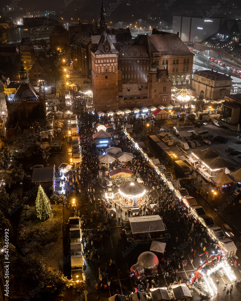 Christmas market in Gdansk