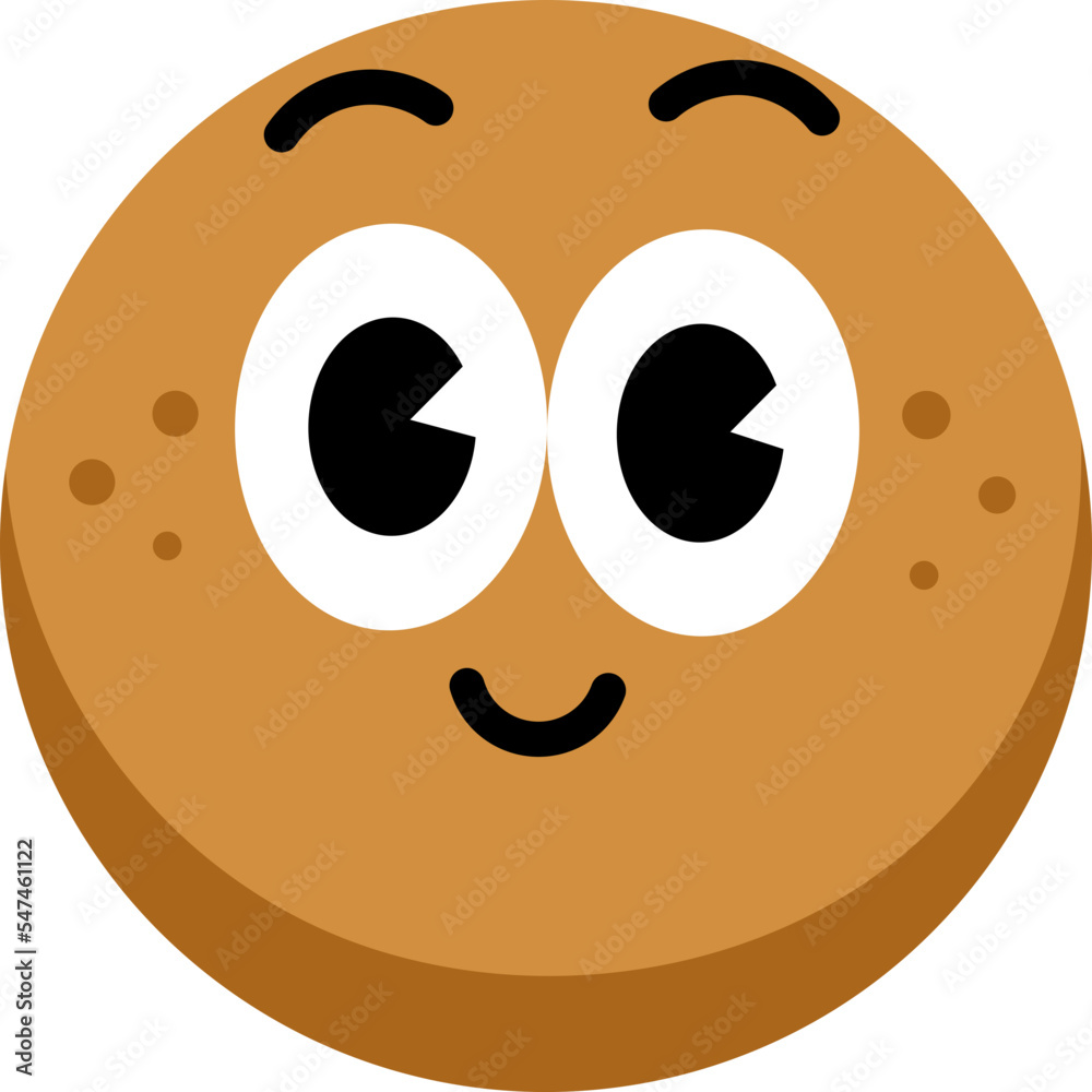 Fototapeta premium Longan face cute 