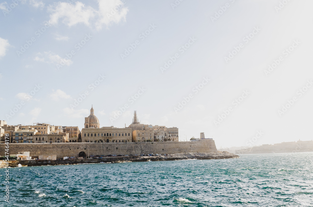 View of Valletta from the sea, Malta