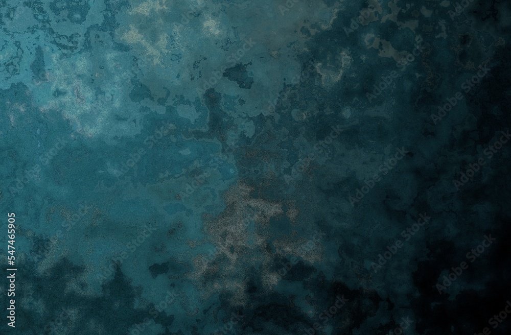 Illustration of a dark green background with added effects