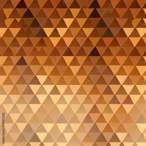 Mini gradient brown triangular background