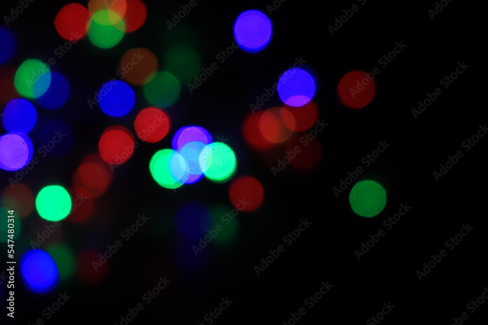 Artistic style - bokeh of lights in the background with blurring lights for your design, vintage or retro color tone Artistic style - bokeh of lights in the background with blurring lights for your design, vintage or retro color tone