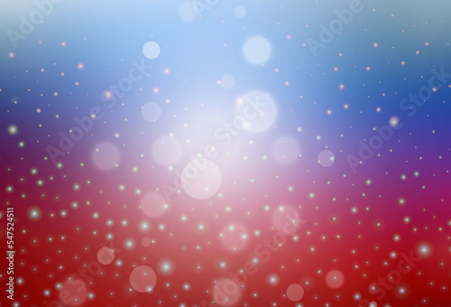 Light Blue, Red vector texture in birthday style.