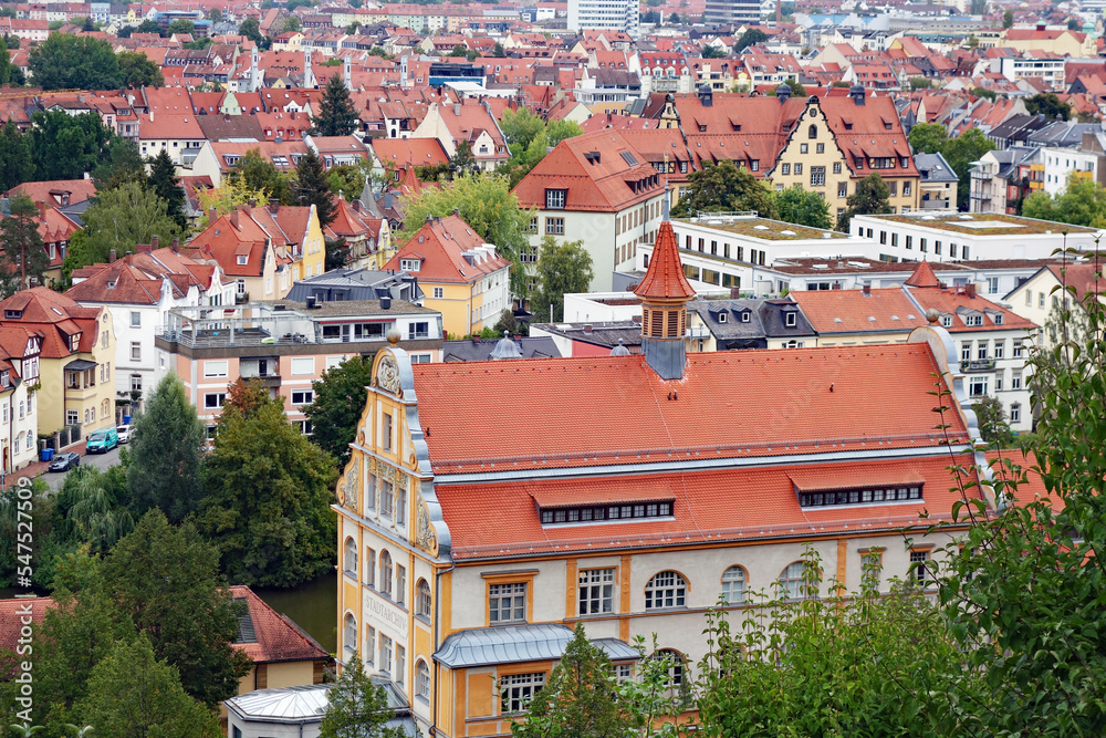 Obraz premium Bamberg Blick vom Michelsberg