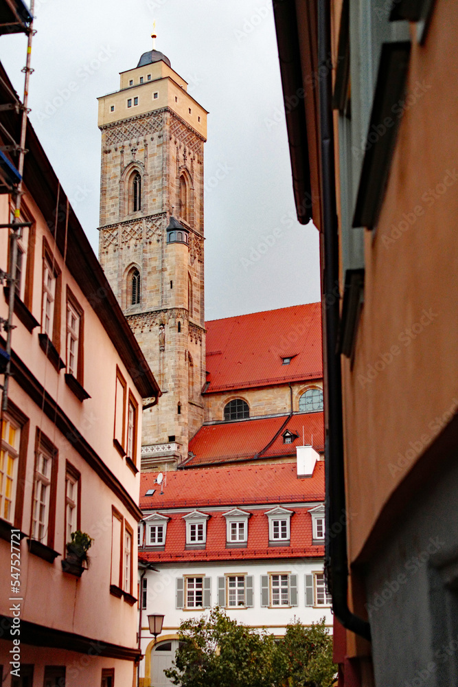 Obraz premium Bamberg Kirche Unsere liebe Frau