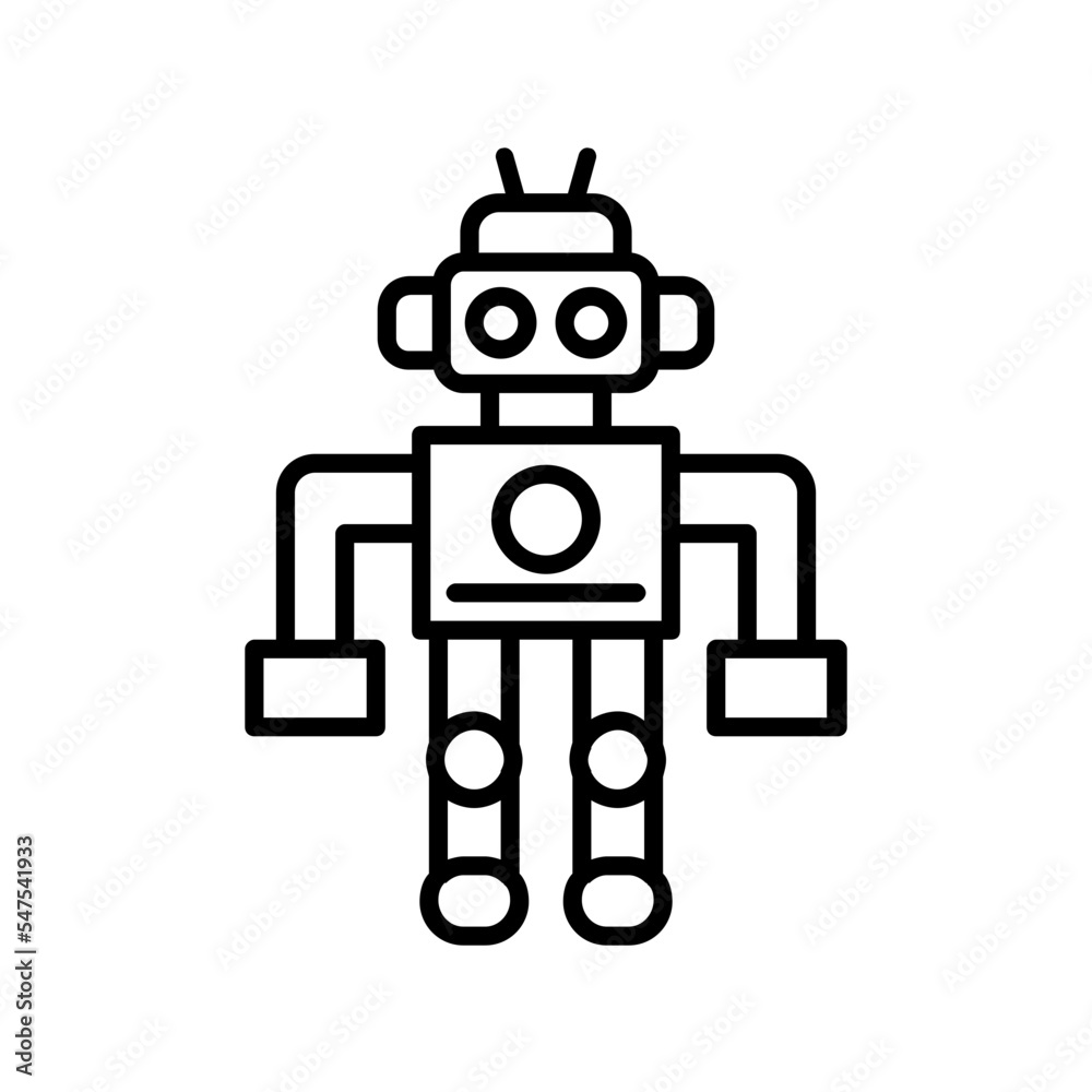 Fototapeta premium Robot Icon