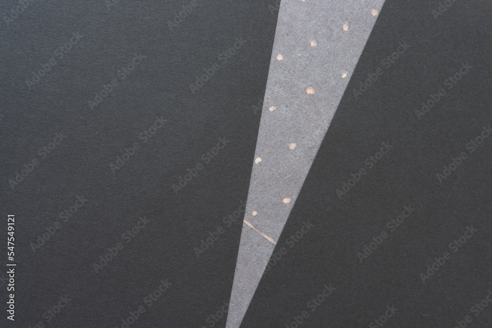 Fototapeta premium black paper with v shape element