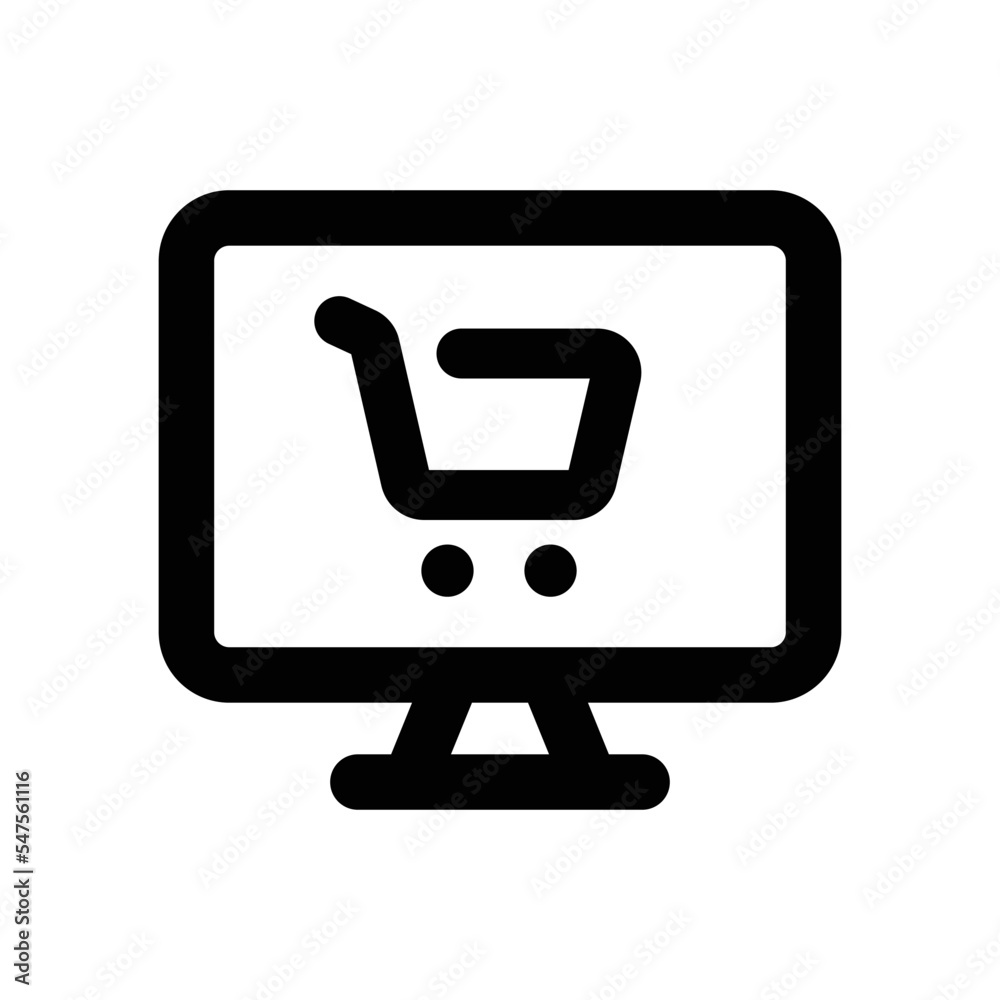 Online shopping icon - online, shopping, shop, store, ecommerce, buy, purchase, e-commerce, line, outline, icons . Online shopping icon - online, shopping, shop, store, ecommerce, buy, purchase, e-commerce, line, outline, icons .