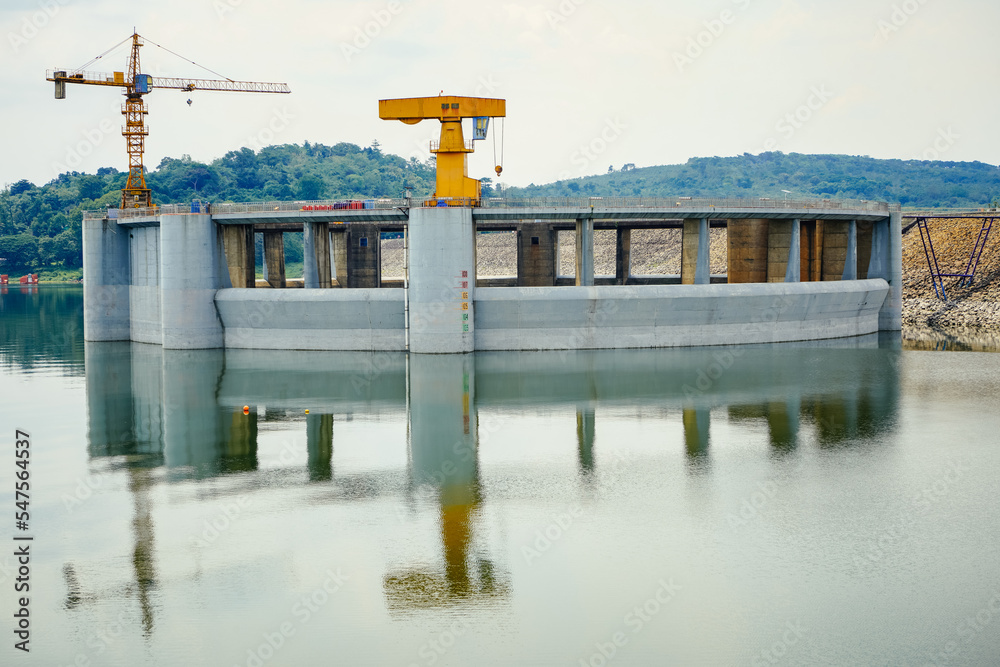 Jatiluhur, the Largest Dam in Indonesia. MultiPurpose Embankment Dam