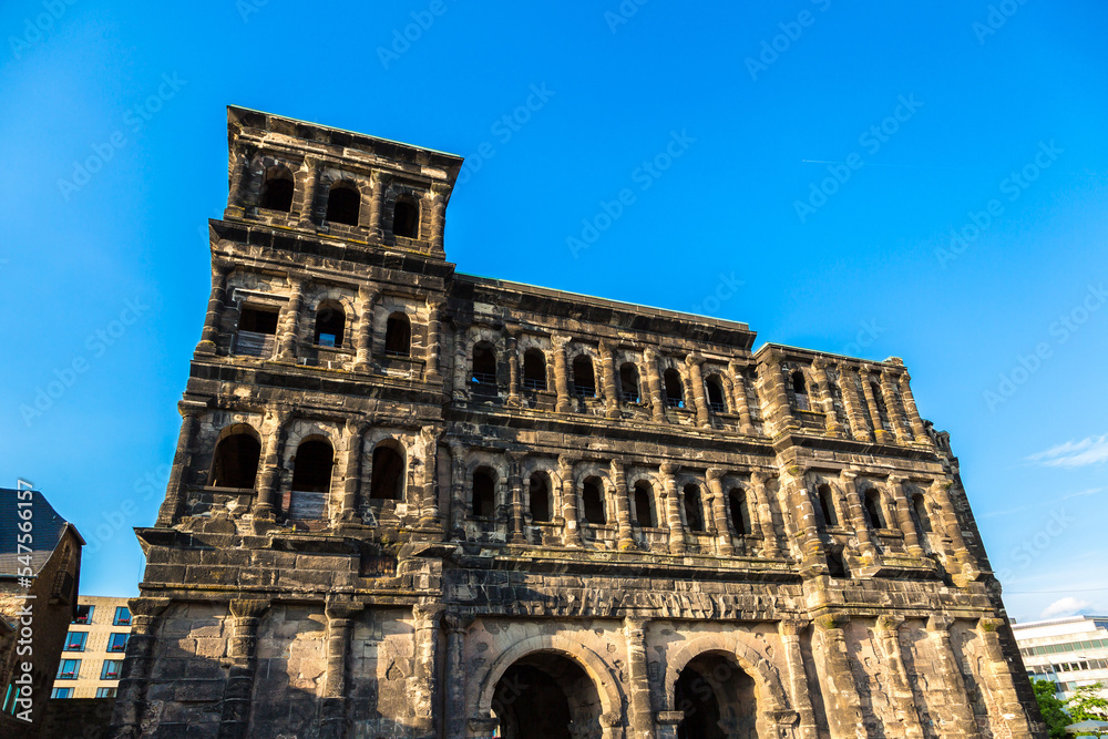 The Porta Nigra (Black Gate) in Trier