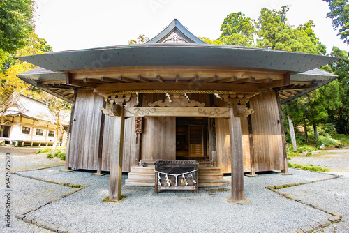 Murayama Sengen Shrine ancient building in Japan photo