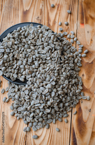 greenbeans full wash arabica coffee from Gayo land, Indonesia photo