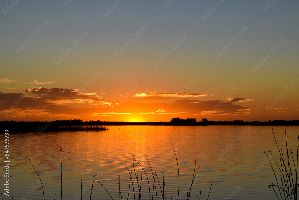 atardecer con sol amanecer cielo