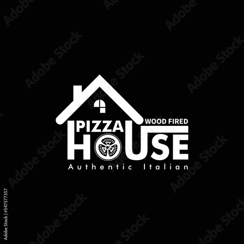 pizza house logo for pizzeria