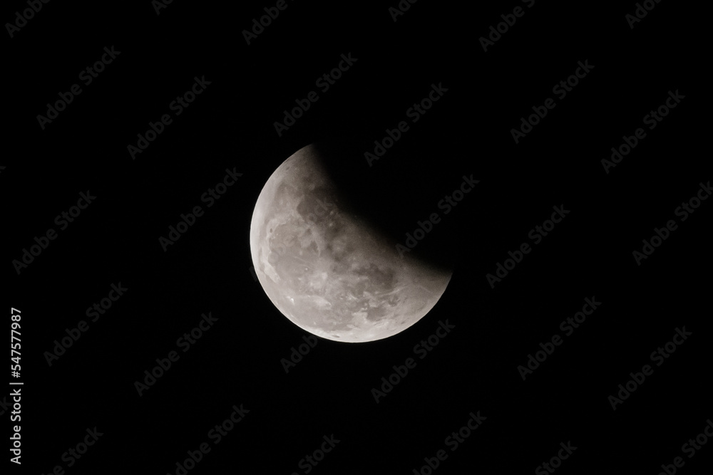 moon on the dark night dark background moon on the dark night dark background