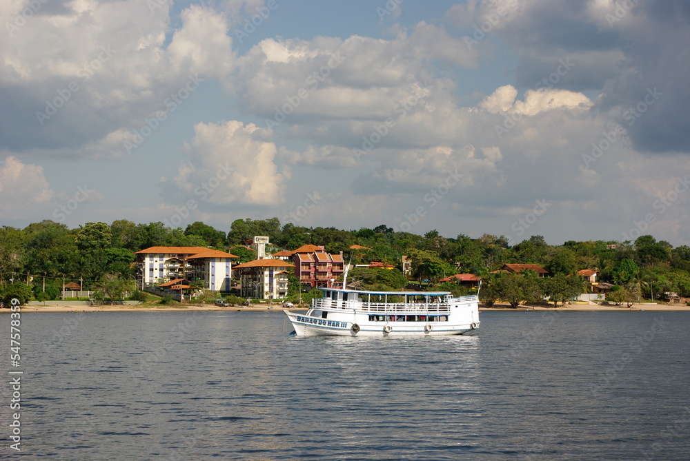 Fototapeta premium boats on the river