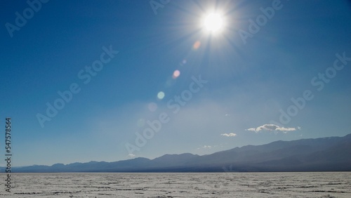 sun rising over the mountains