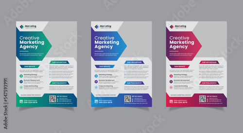 Corporate Business Flyer Template Design