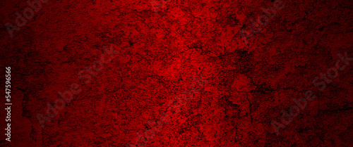 Black and red grunge texture, scary red black scary background, Natural pattern dark red concrete wall for background, scary red wall, dirty dark concrete cement texture for background.