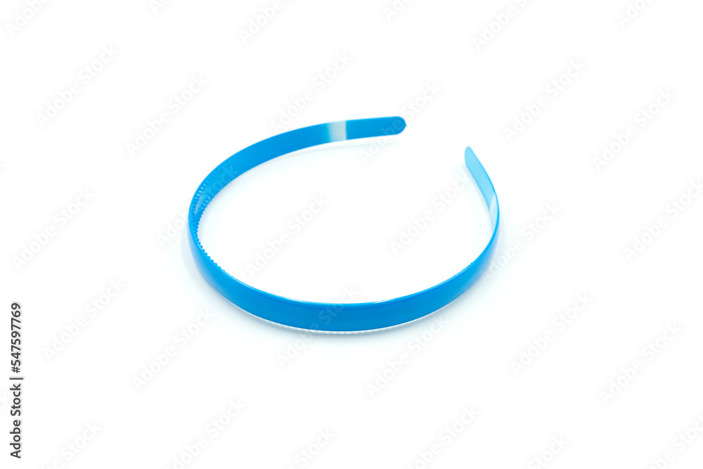 Colorful hair band isolated on white background Colorful hair band isolated on white background