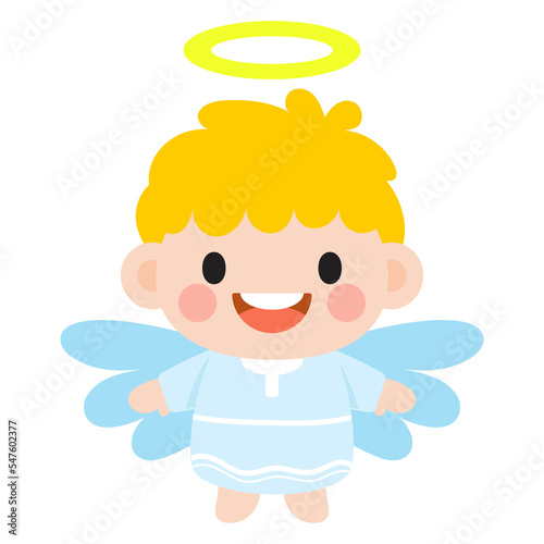 Kids Angel Flat Clipart