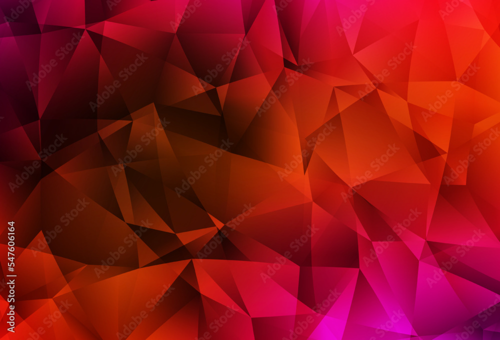 Light Pink, Red vector polygon abstract backdrop. Light Pink, Red vector polygon abstract backdrop.