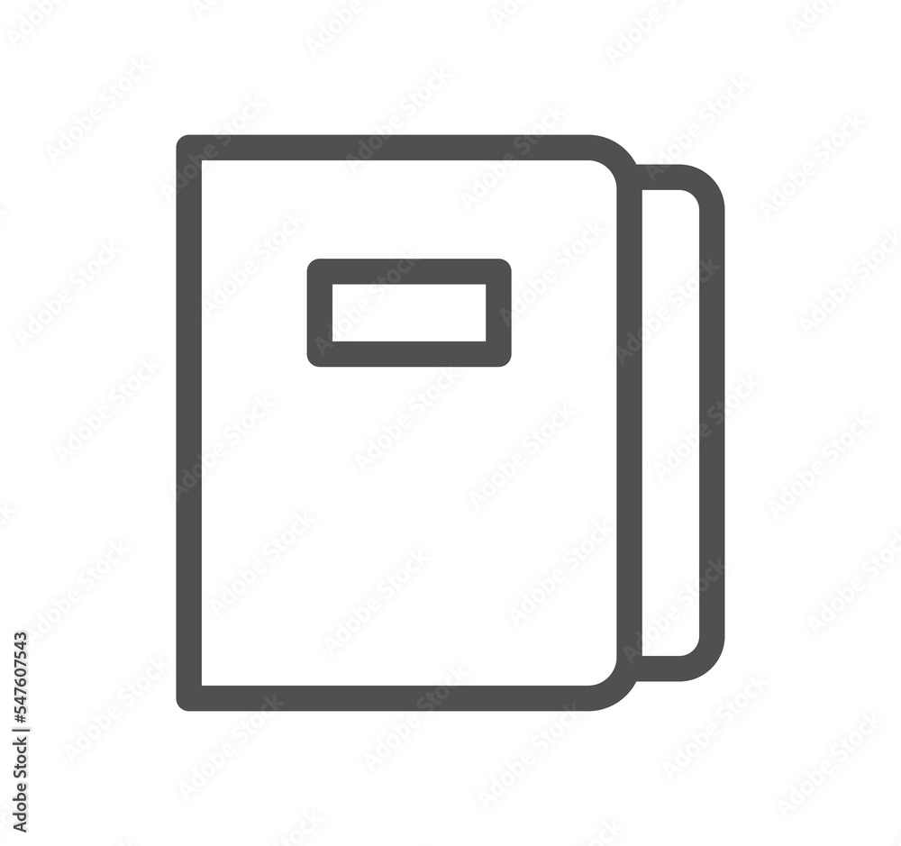 Book and learning icon outline and linear symbol.
Book and learning icon outline and linear symbol.
