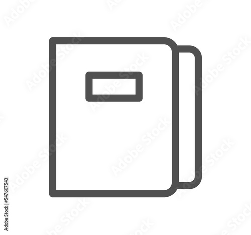 Free Download Book and learning icon outline and linear symbol.	
 - GFXLoad