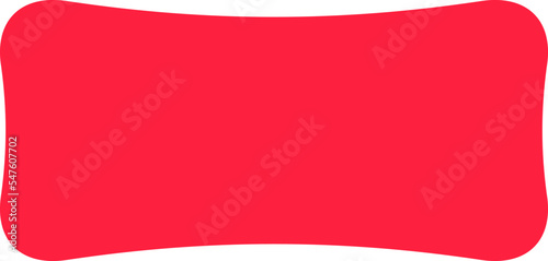 Price tag with shape and string for promotion sale offer or decoration vintage label or emblem for discount message. Empty emblem with ribbon or simple tag icon template.