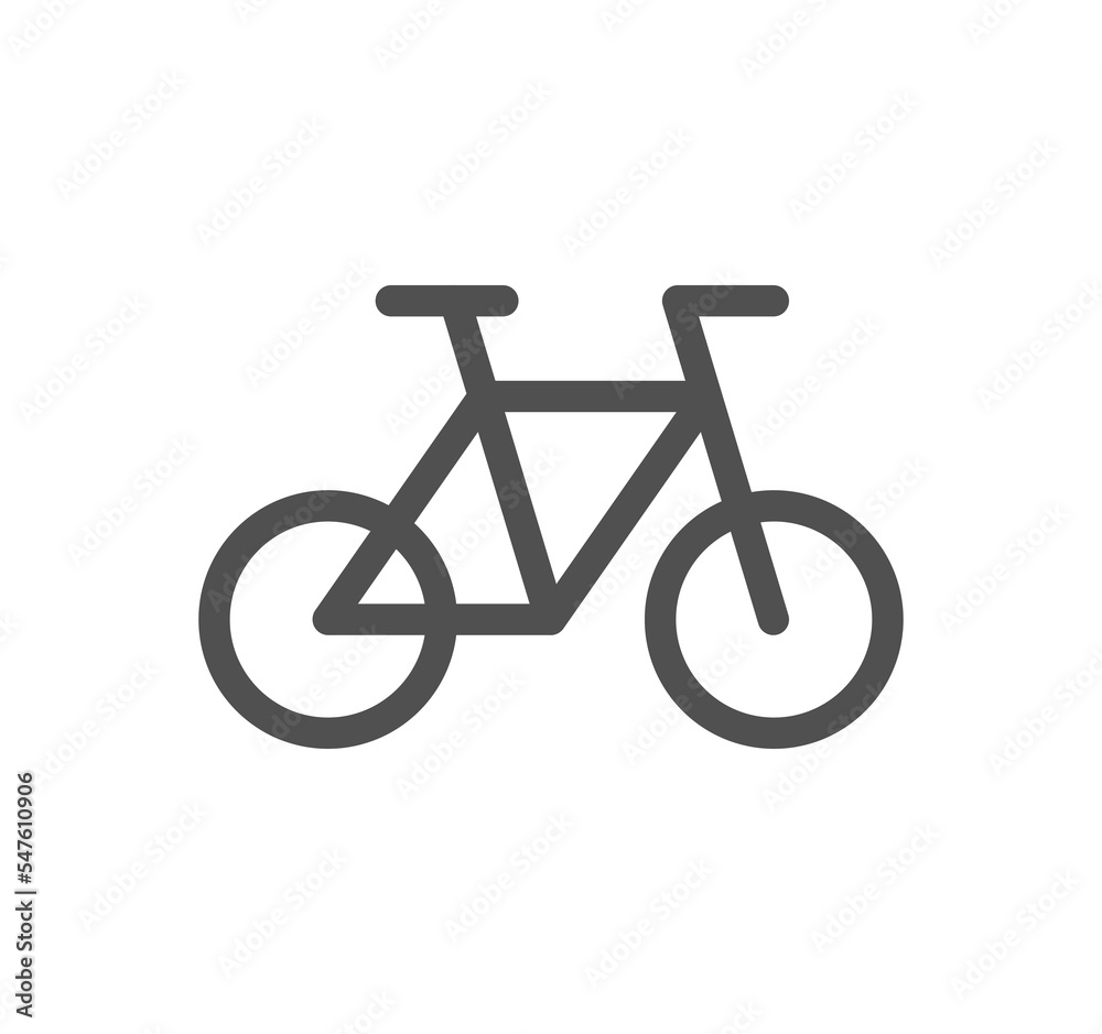 Fototapeta premium Public transport icon outline and linear symbol. 